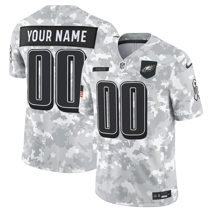 Custom PHI 2025 Salute to Service Limited Jersey - Stitched-NQD