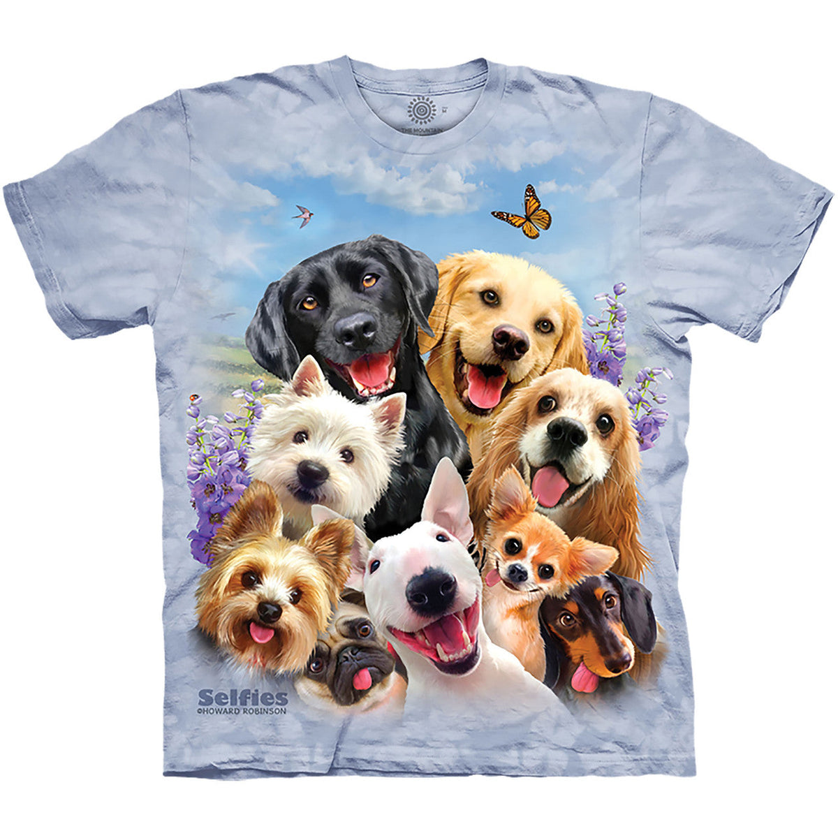 Dogs Selfie Kids' T-Shirt-NQD