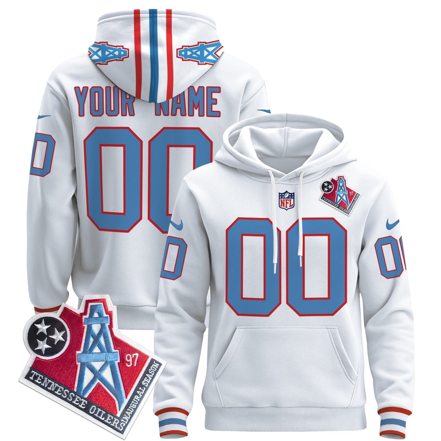 TEN 2024 Custom Pullover Hoodie - Stitched-NQD