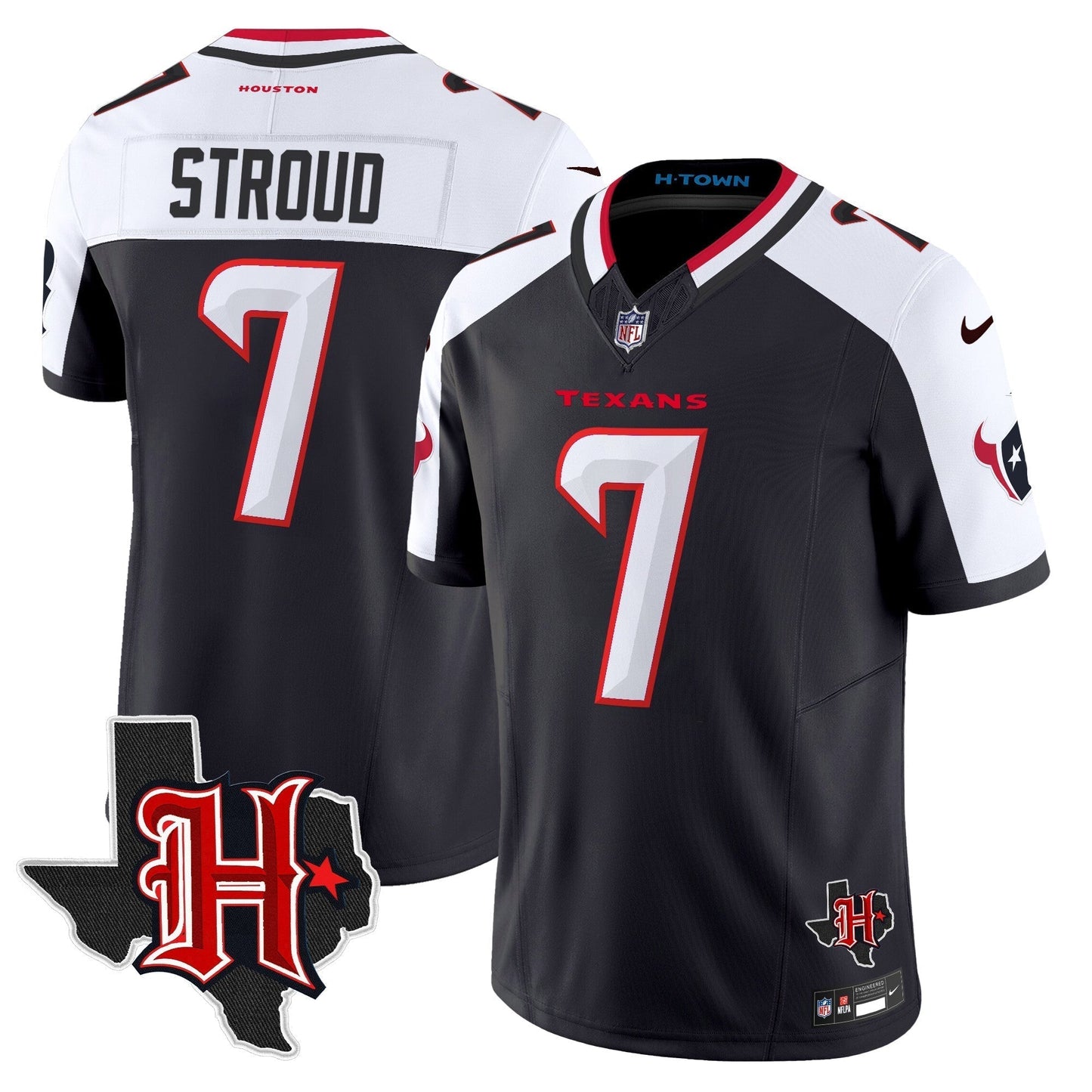 HOU 2024 Texas Patch Vapor Limited Jersey V5 - Stitched-NQD