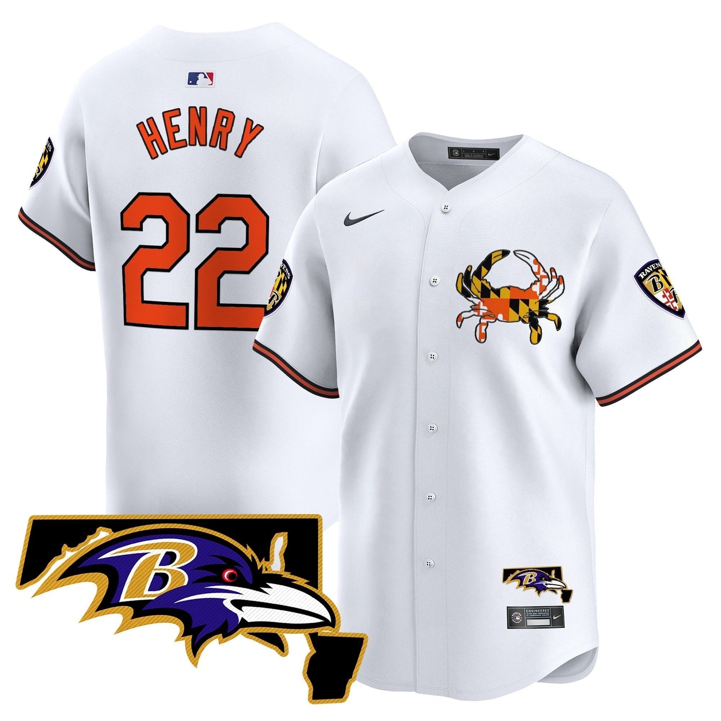BAL 2024 Vapor Premier Baseball Jersey - Stitched-NQD