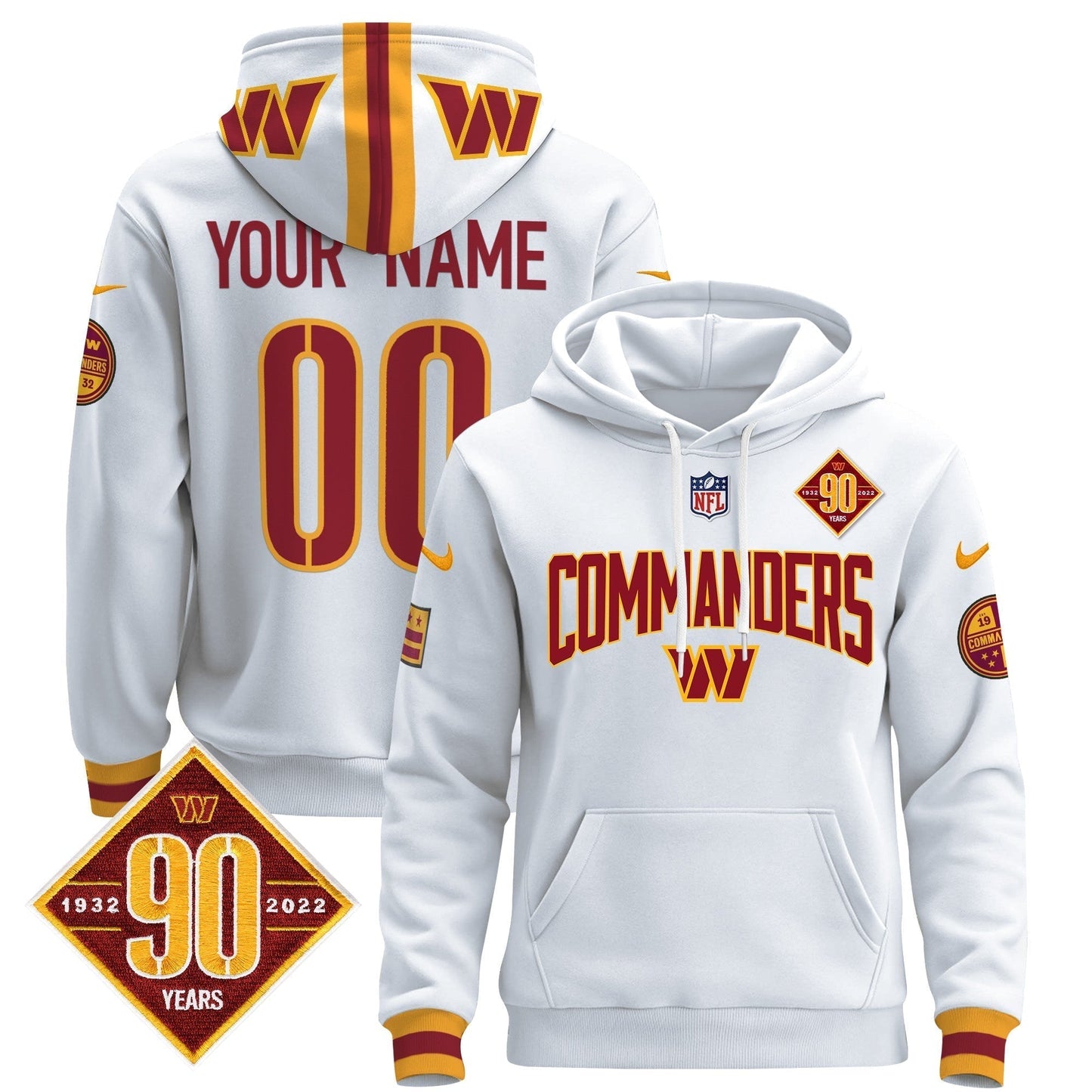 WAS 2024 Custom Pullover Hoodie V2- Stitched-NQD