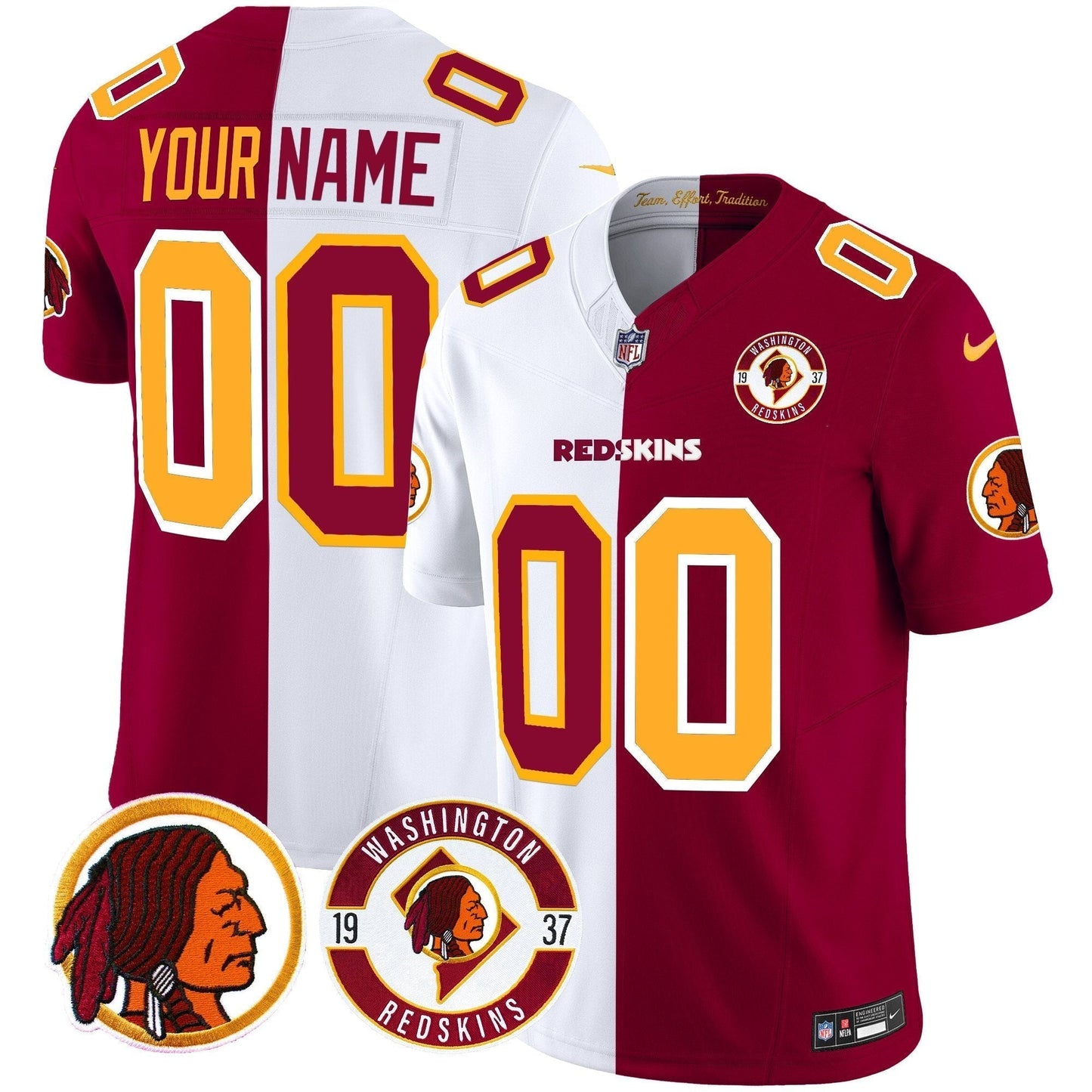 WR 2024 Vapor Limited Custom Jersey - Est. 1937 Patch - Stitched-NQD
