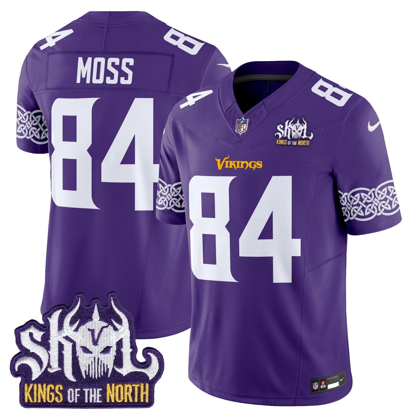 MIN King Of The North Patch Vapor Limited Jersey V2 - Stitched-NQD