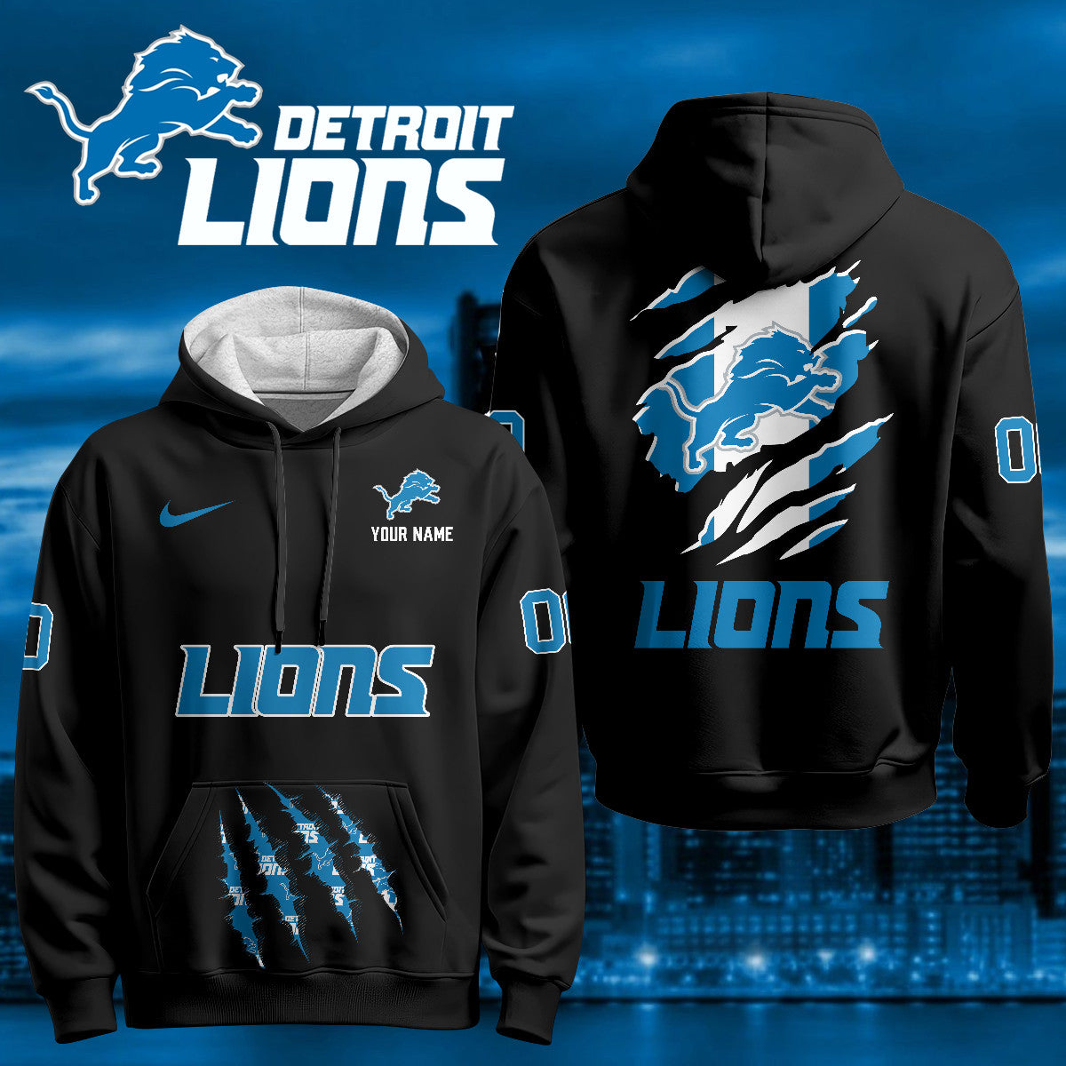 2025 DET Pride Limited Hoodie - Printed-NQD