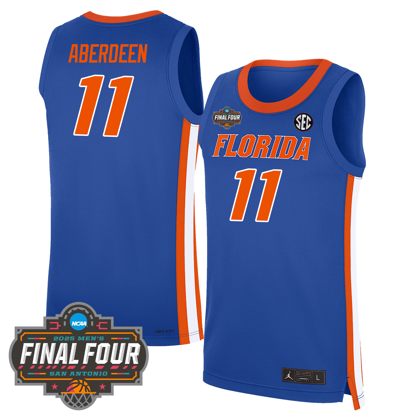 UF Basketball 24/25 Jersey - Final Four Patch-NQD