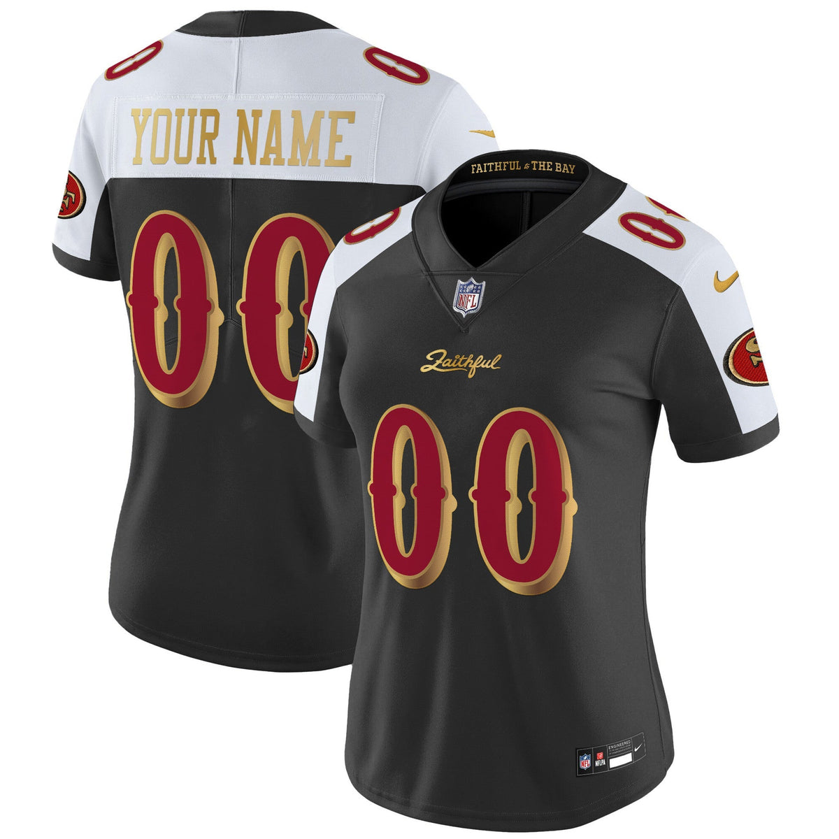 San Francisco 49ers 2025 “Rivalries” Vapor Limited Custom Jersey - All Stitched