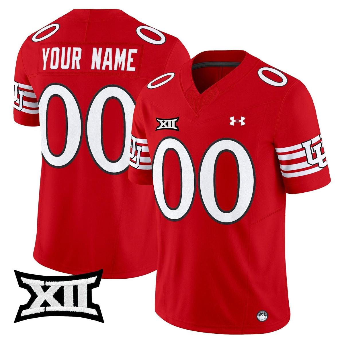 Utah Utes 2025 Vapor Limited Custom Jersey V2 - All Stitched