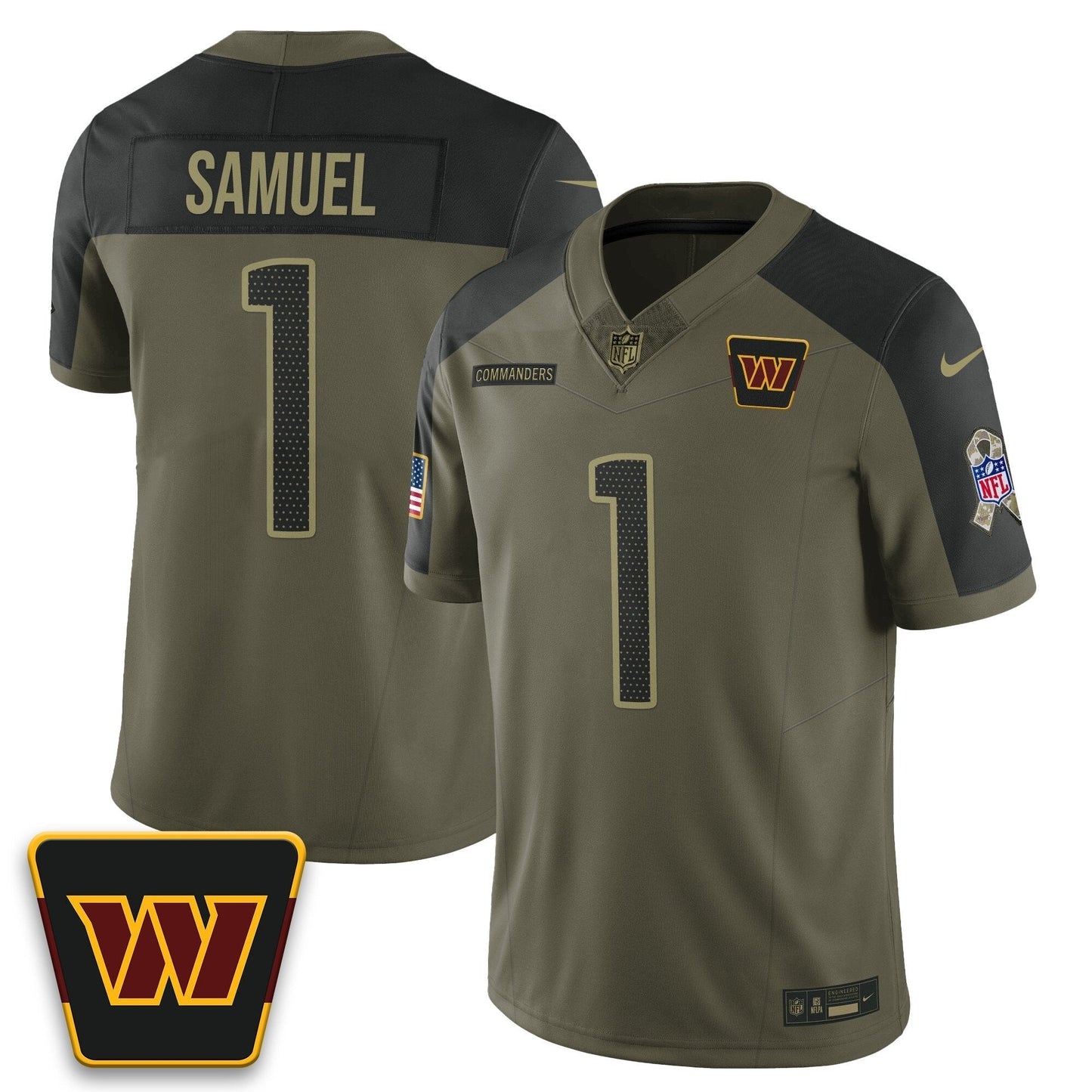 WAS 2025 Salute to Service Limited Jersey - Stitched-NQD