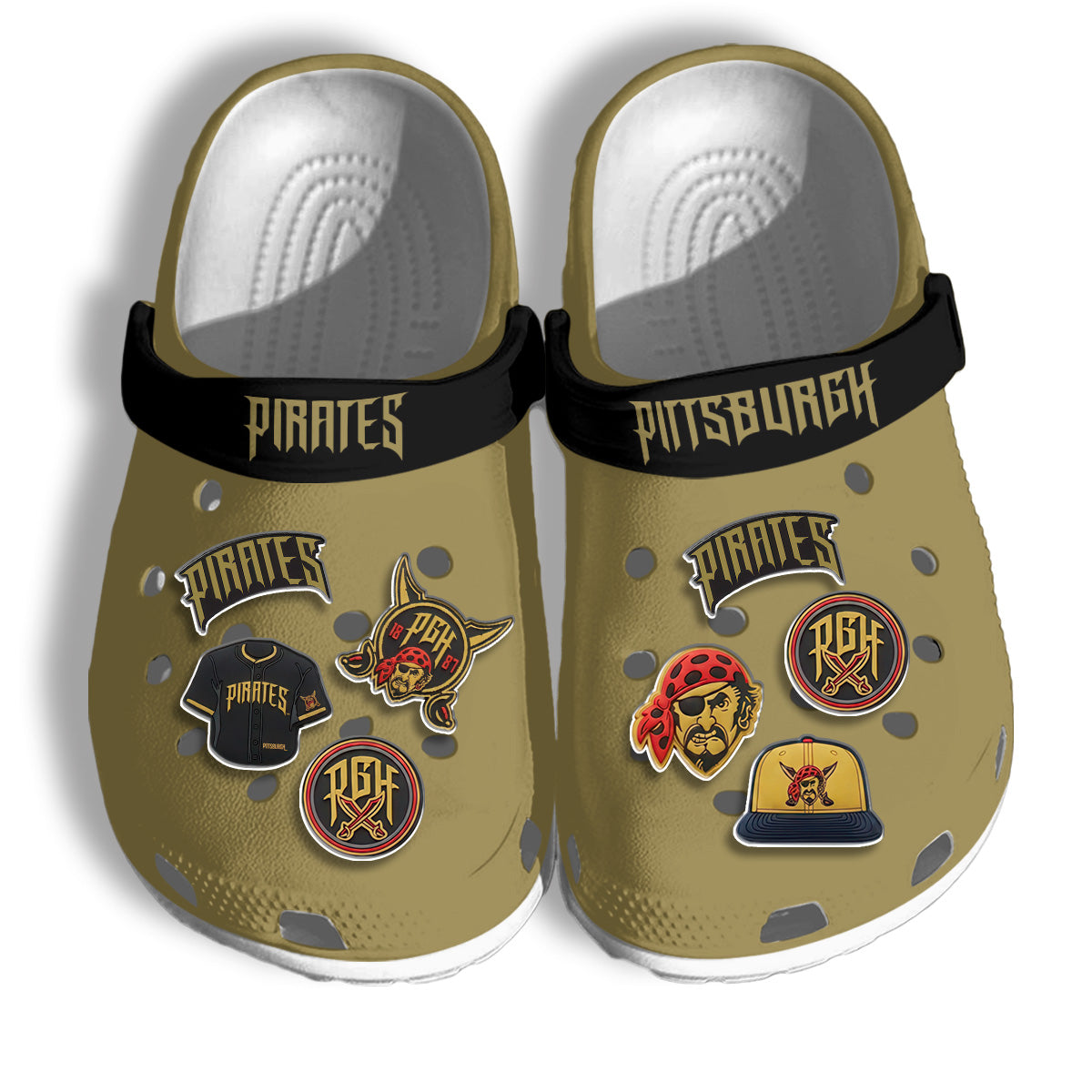 Pitts 2026 City Connect Yellow Clogs - Charms Gift Set-NQD