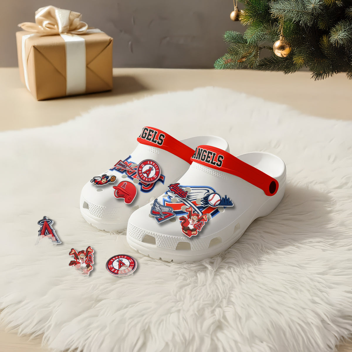 LAA White Clogs 2026 - Charms Gift Set-NQD