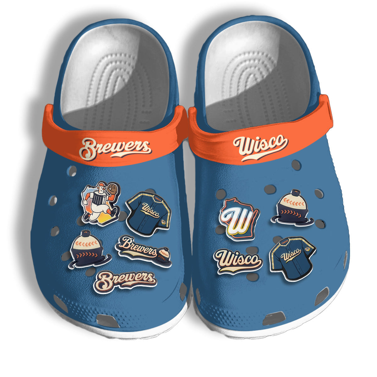 MIL 2026 City Connect Blue - Orange Clogs - Charms Gift Set-NQD