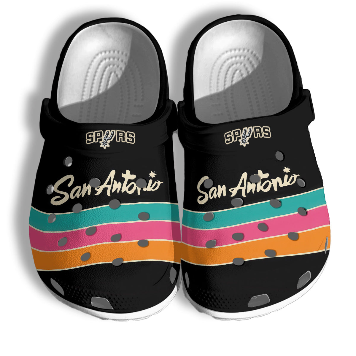 SAS 2026 NBA Finals Clogs City Edition - Charms Gift Set-NQD