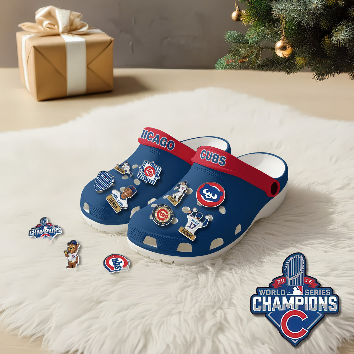 CCUBS 2026 Navy clogs - Charms Gift Set-NQD