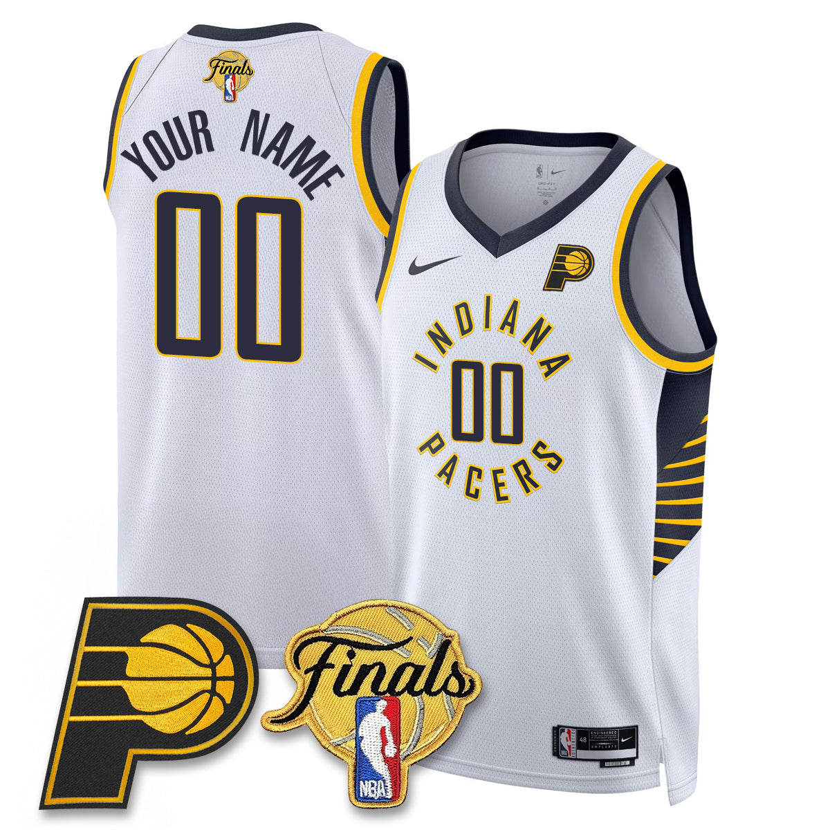 IND 2025 Finals Swingman Custom Jersey N2- Stitched-NQD