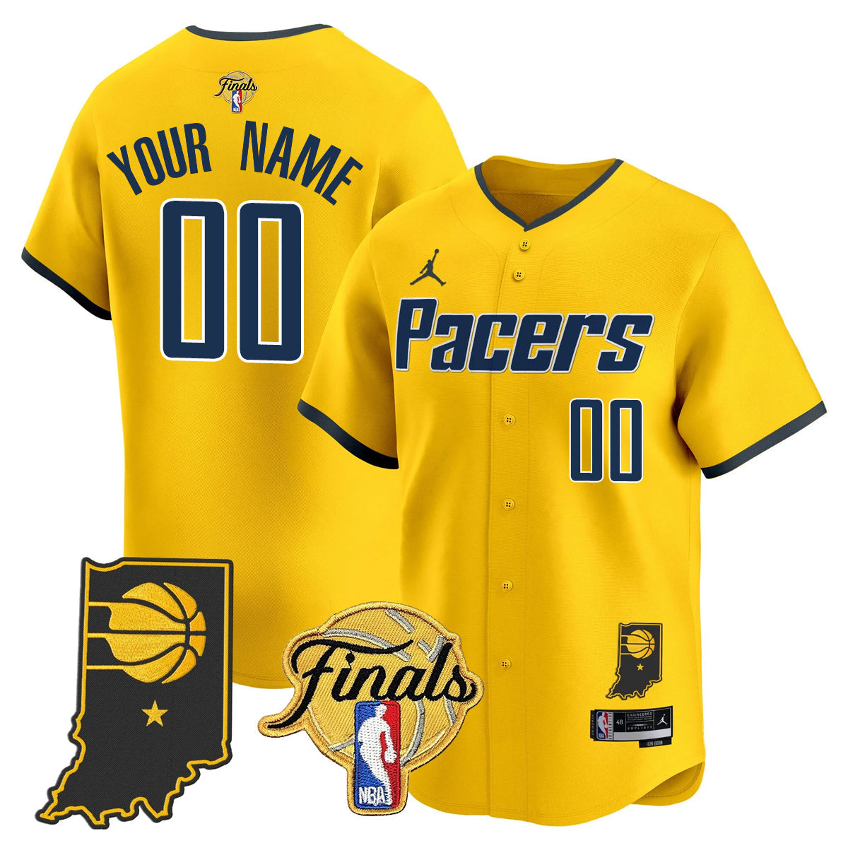 IND 2025 Finals Vapor Baseball Custom Jersey N3 - Stitched-NQD