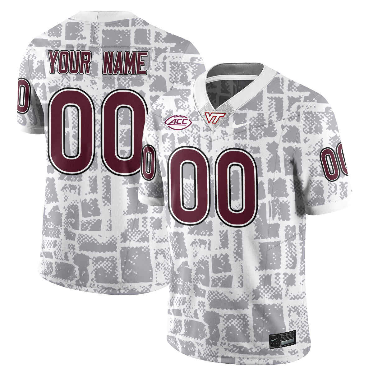 Virginia Tech Football Vapor Limited Custom Jersey - Stitched-NQD