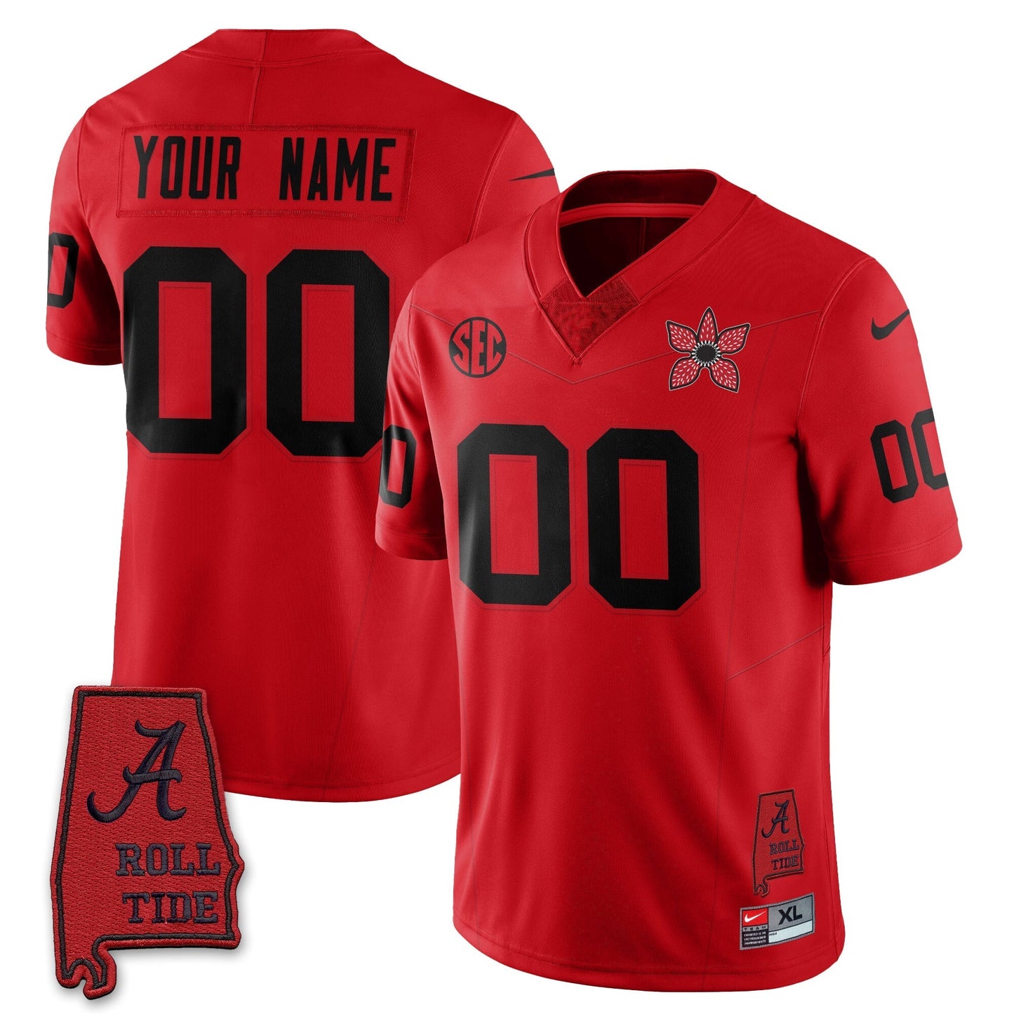 BAMA 'Stranger Things Edition' Vapor Limited Jersey - Stitched-NQD