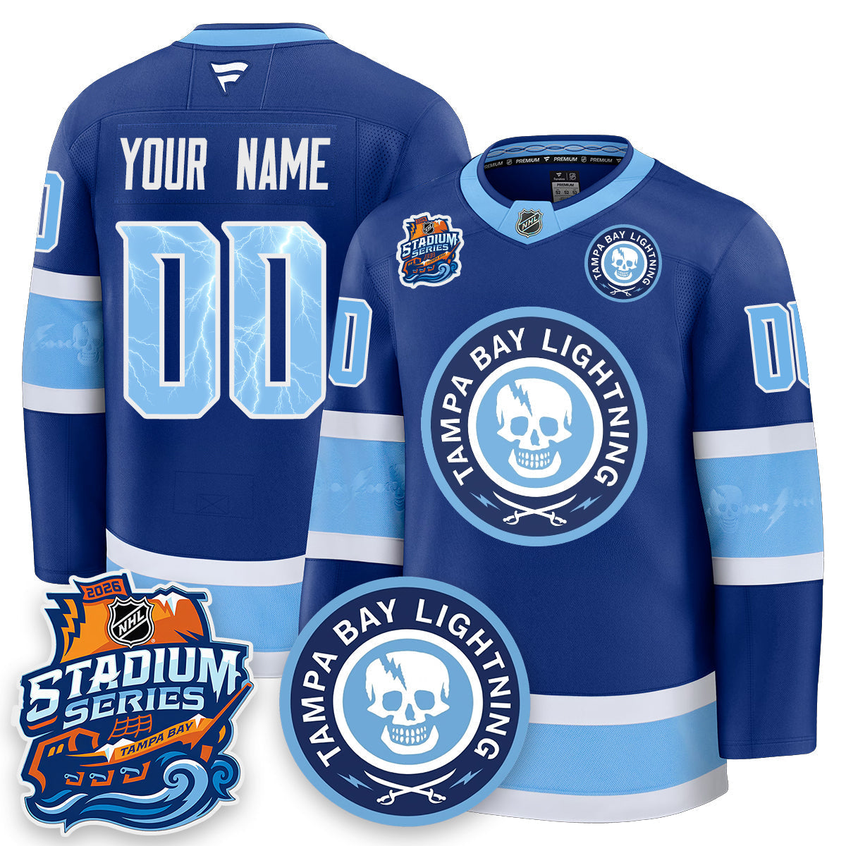 TBL Stadium Series Premium Custom Jersey - Stitched-NQD