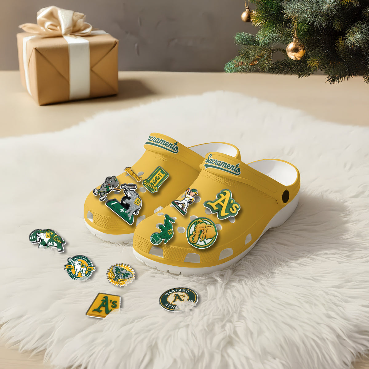 OAK Yellow Clogs 2026 - Charms Gift Set-NQD