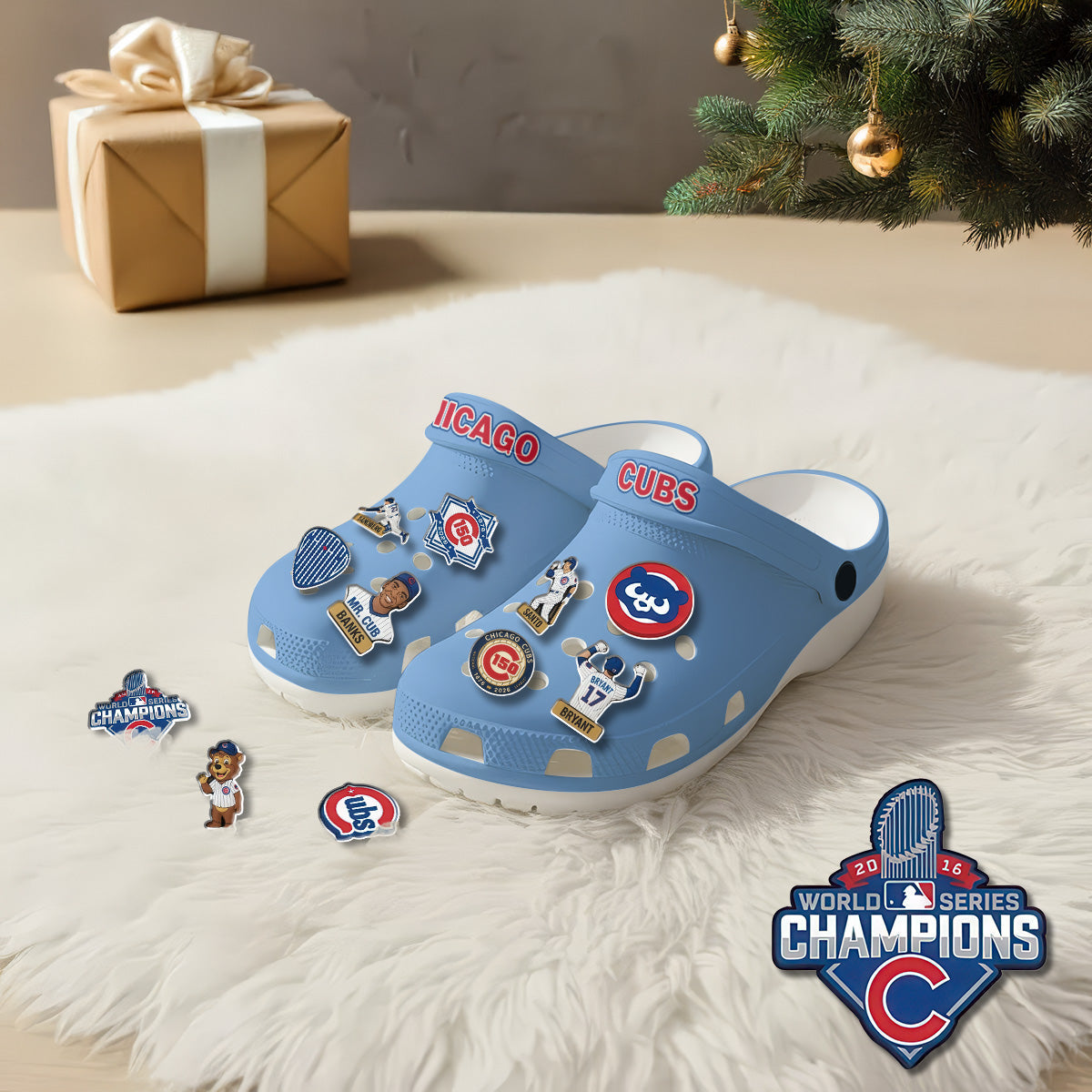 CCUBS 2026 Blue clogs - Charms Gift Set-NQD