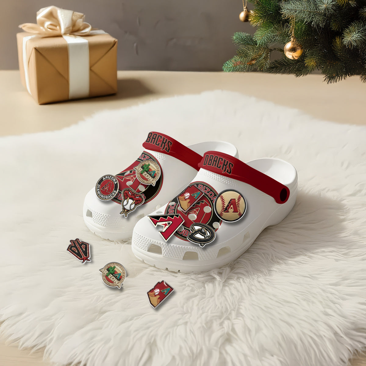 ARZ White Clogs 2026 - Charms Gift Set-NQD