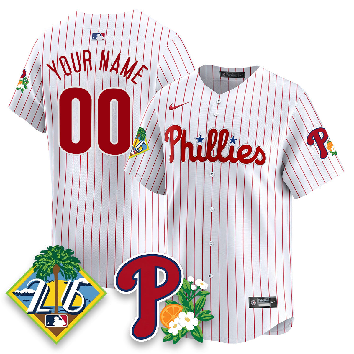 Custom PHI 2026 Spring Training Vapor Limited Jersey - Stitched-NQD