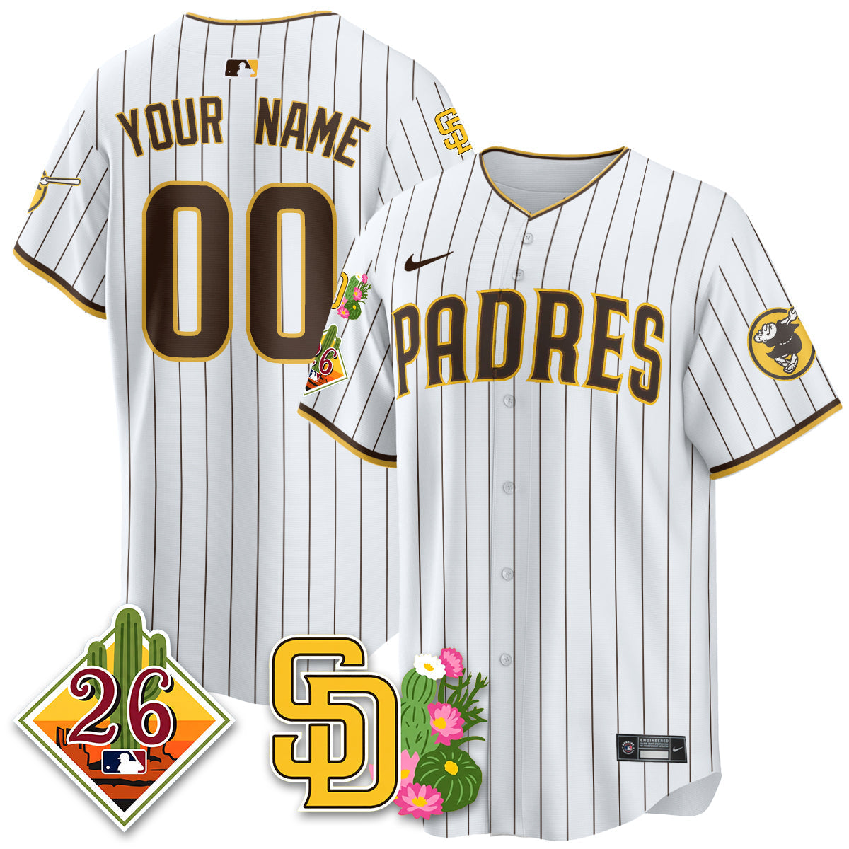 SD 2026 Spring Training Vapor Limited Jersey - Stitched-NQD
