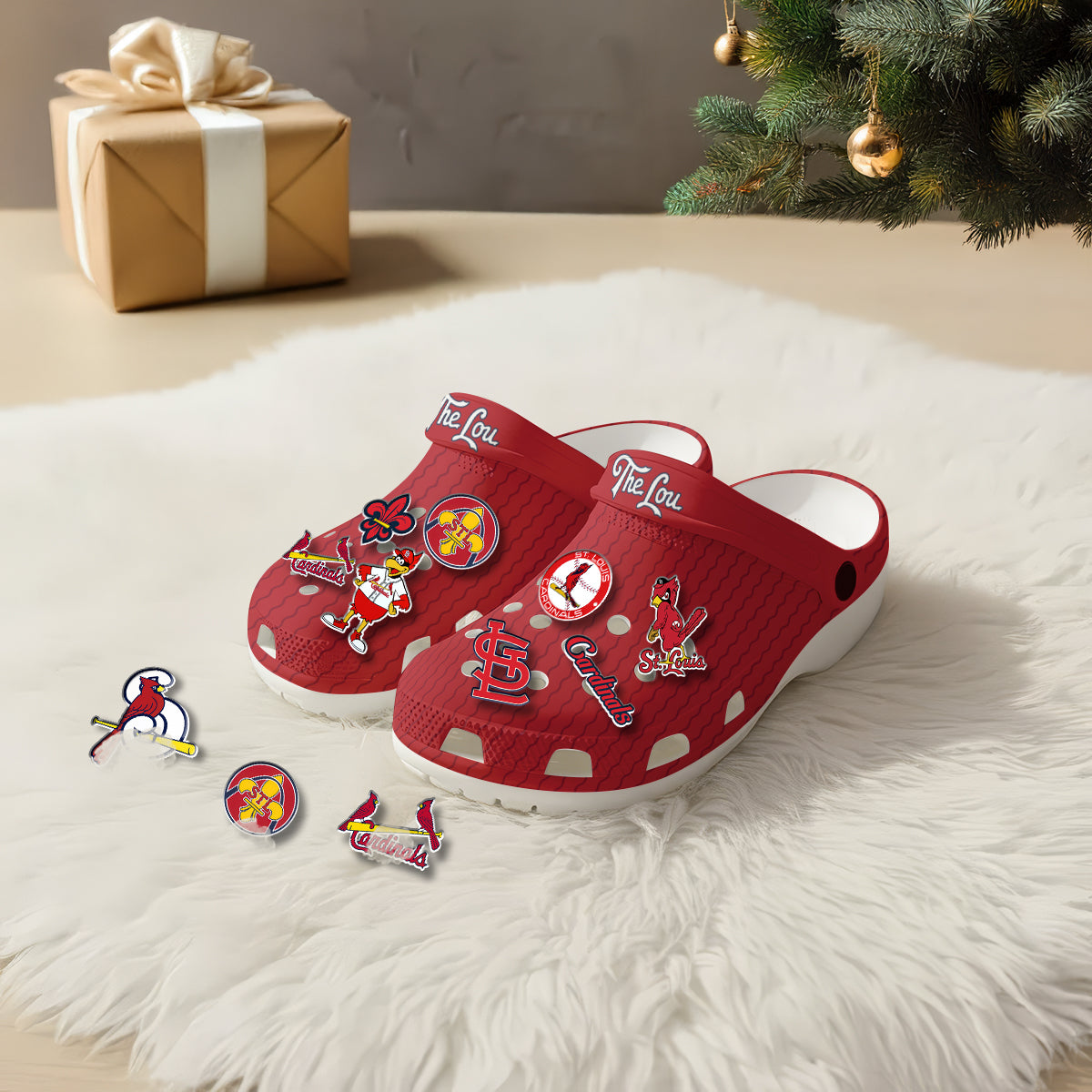 STL Red Clogs 2026 - Charms Gift Set-NQD