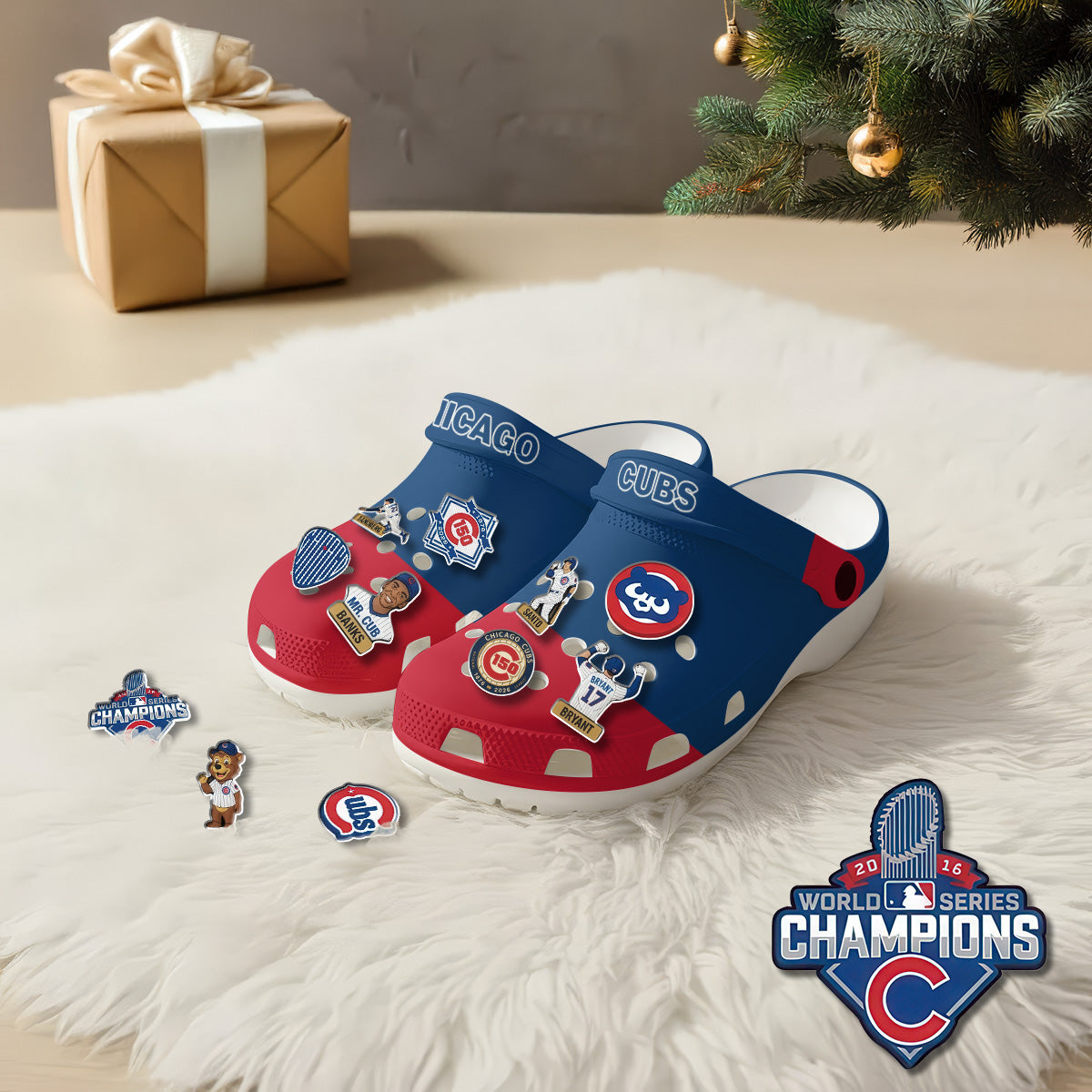 CCUBS 2026 Red Mixed clogs - Charms Gift Set-NQD