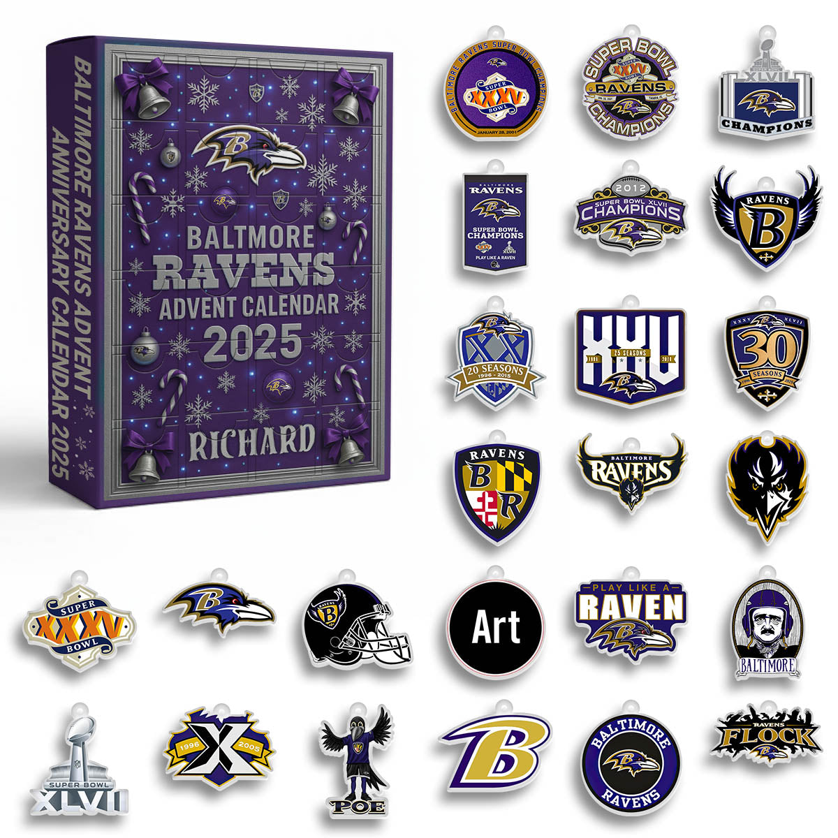 BAL Advent Calendar 2025 - Christmas Gift-NQD