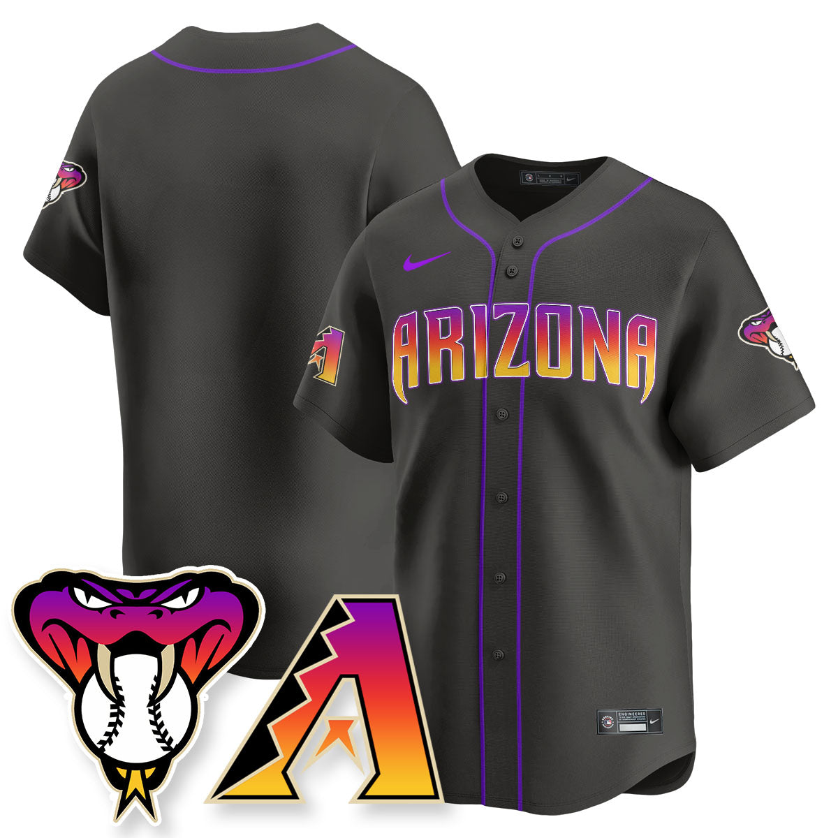ARI 2025 City Connect Concept Jersey - Stitched-NQD