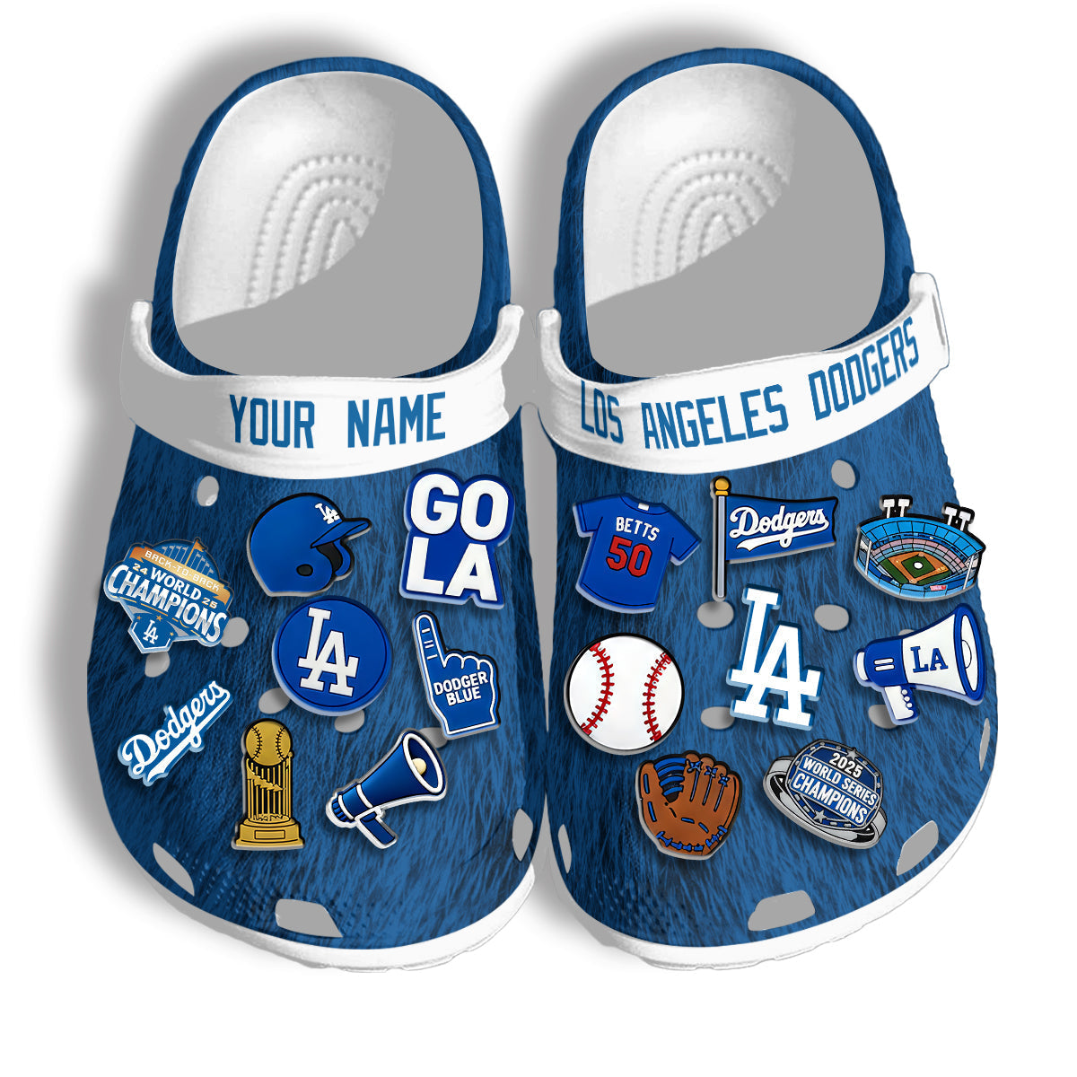 LAD World Series Champions Clogs - Charms Gift Set-NQD