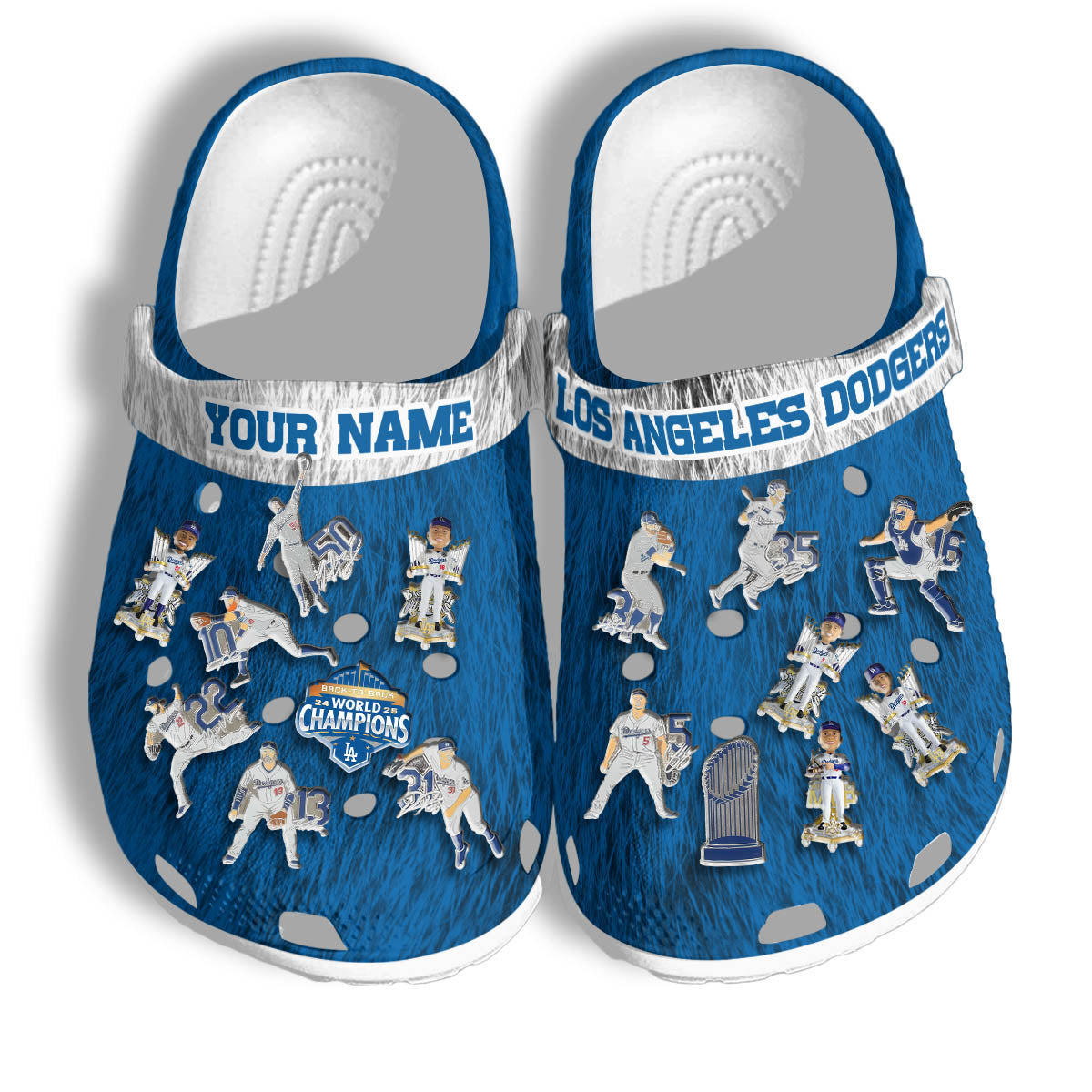 LAD World Series Champions Clogs - Charms Gift Set-NQD
