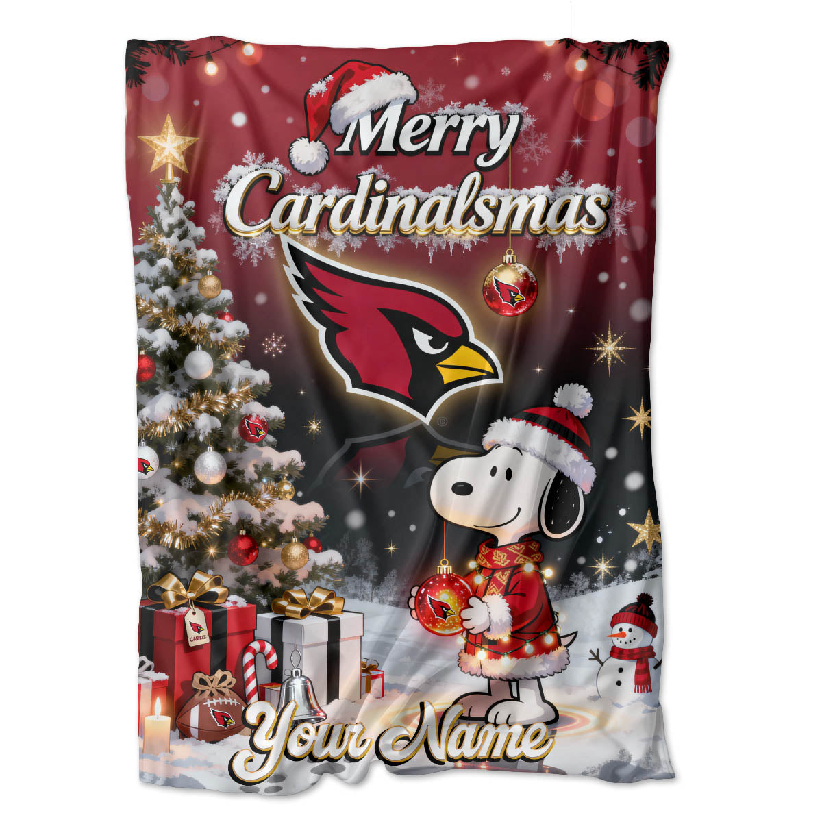 ARI x SNP | Premium Christmas Fleece Blanket & Throw Pillow-NQD