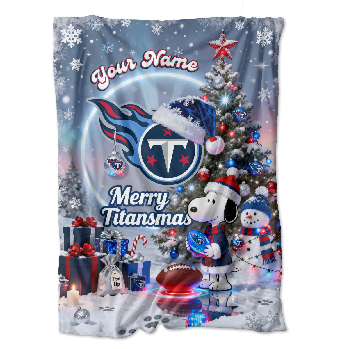 TEN x SNP | Premium Christmas Fleece Blanket & Throw Pillow-NQD