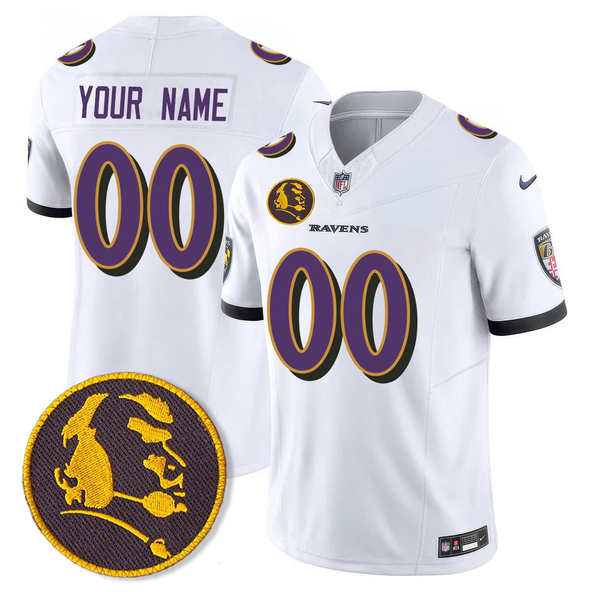 BAL Vapor Limited Jersey - John Madden Patch - Stitched-NQD