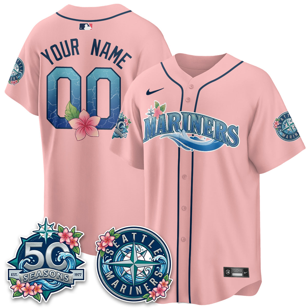 SEA "Aloha Spirit" Vapor Limited Custom Jersey - Printed-NQD