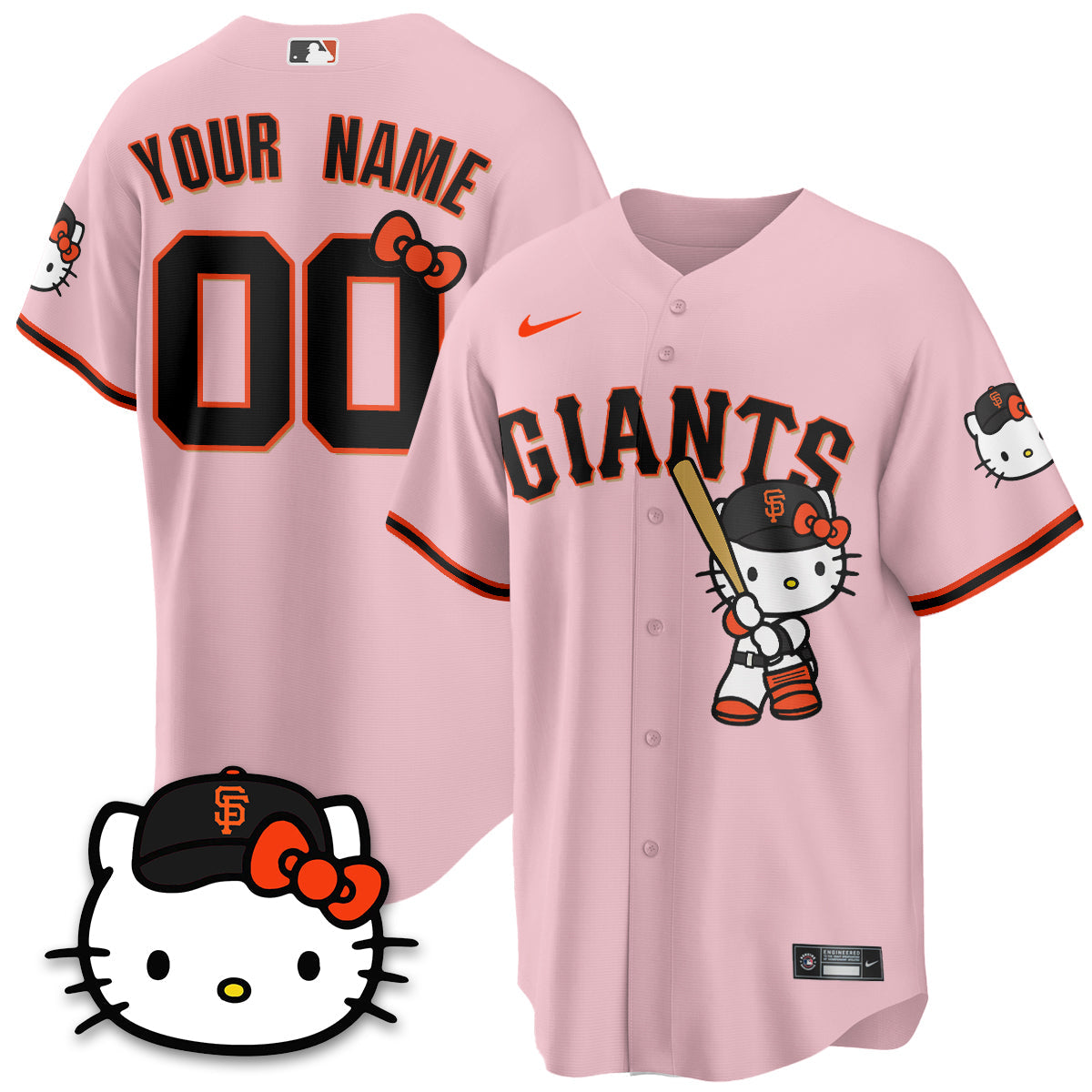 SF x Meow KT Vapor Custom Jersey - Stitched-NQD