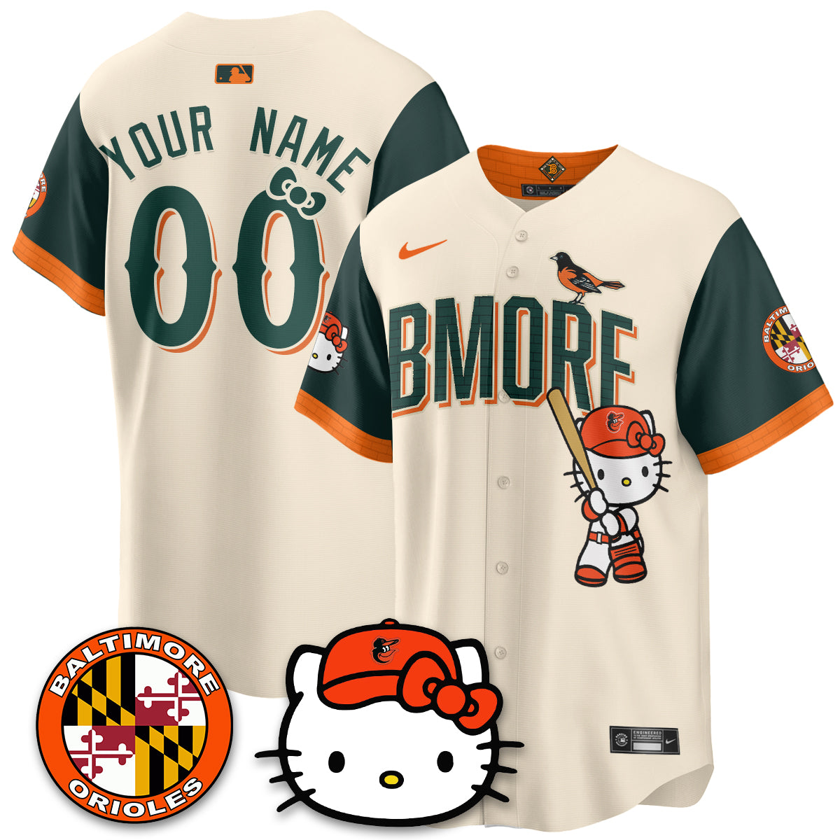 BAL x Meow Kitty Vapor Premier Limited Custom Jersey - Stitched-NQD