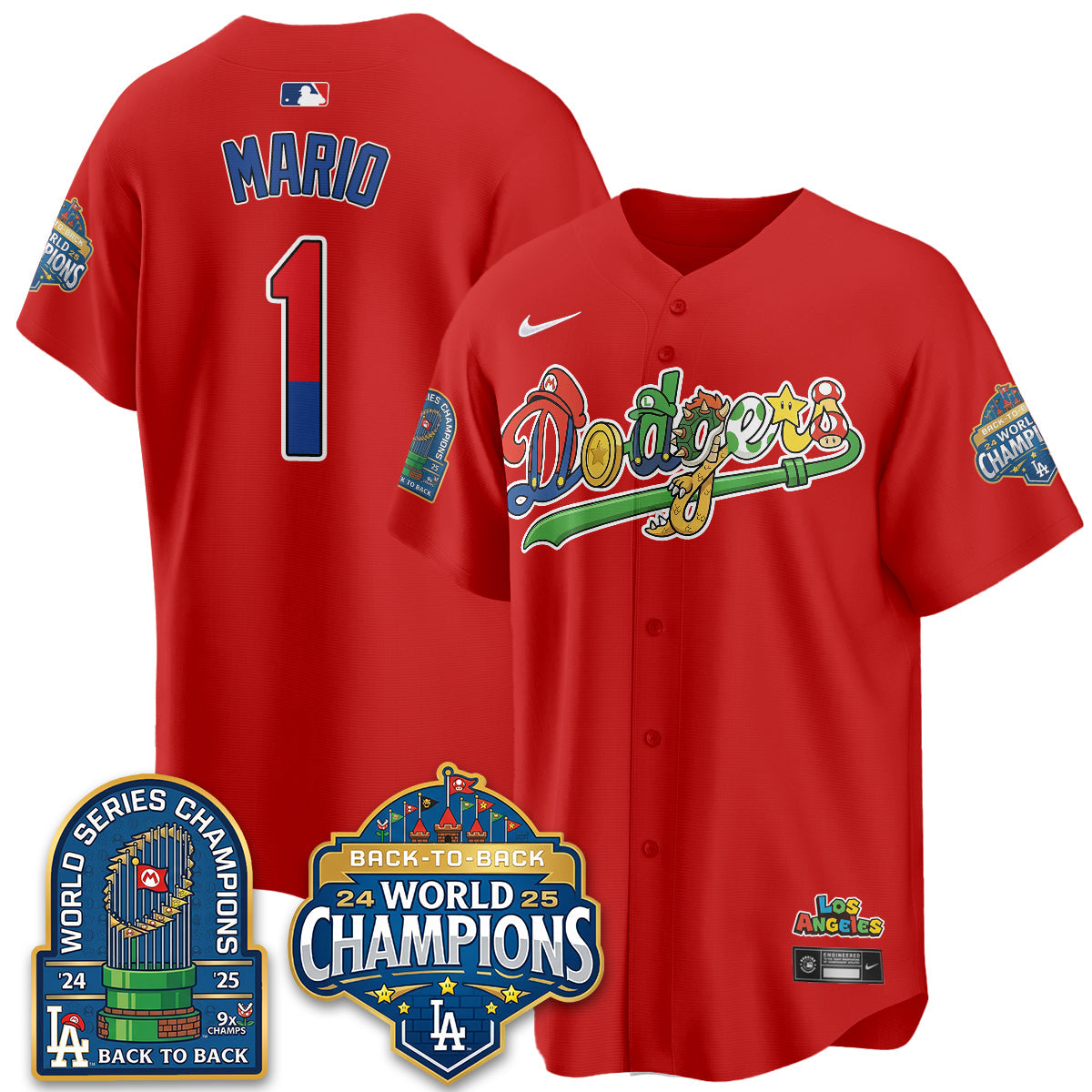 LAD x The Red Plumber Vapor Jersey - Printed-NQD