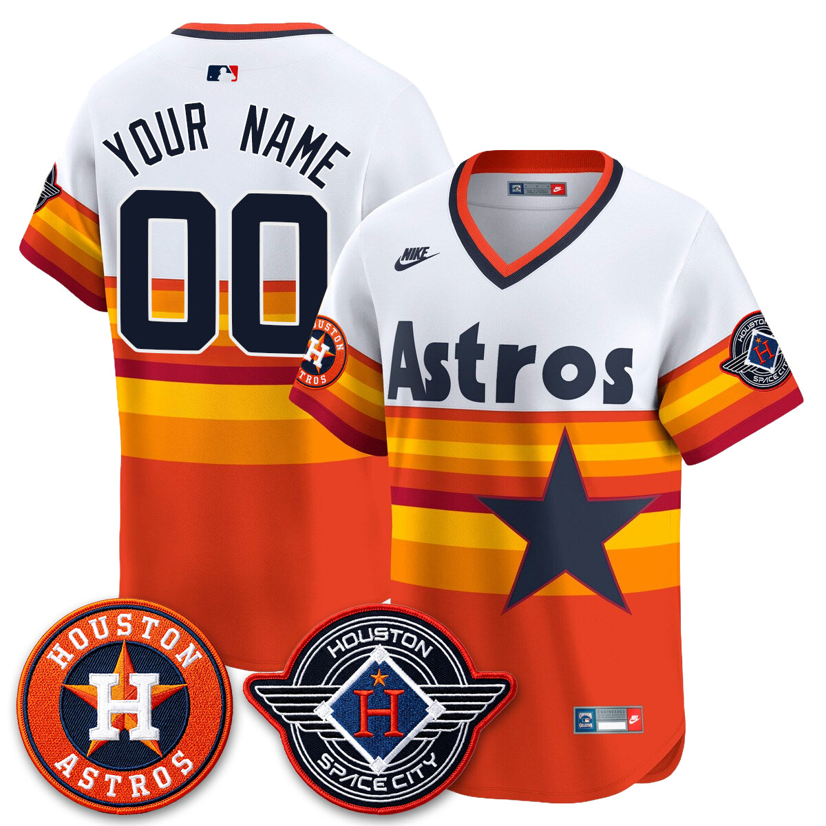 HOU 2026 Space City Vapor Limited Custom Jersey - Stitched-NQD