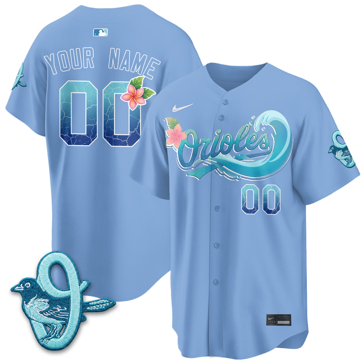 BAL Aloha Spirit Vapor Premier Custom Jersey - Stitched-NQD