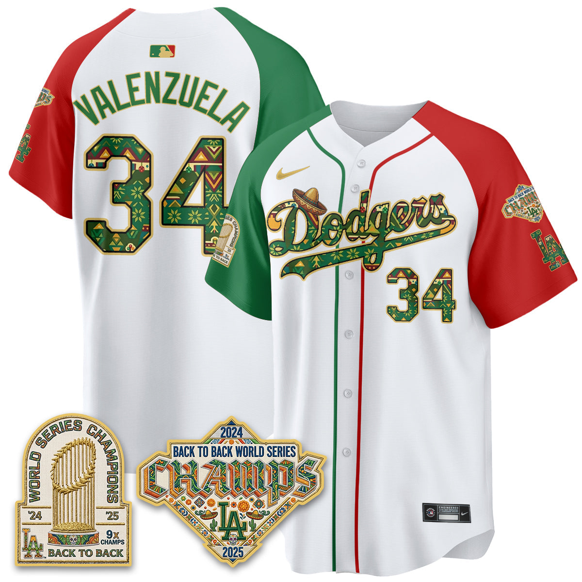 LAD x Mexican Heritage 2026 Limited Vapor Jersey - Stitched-NQD