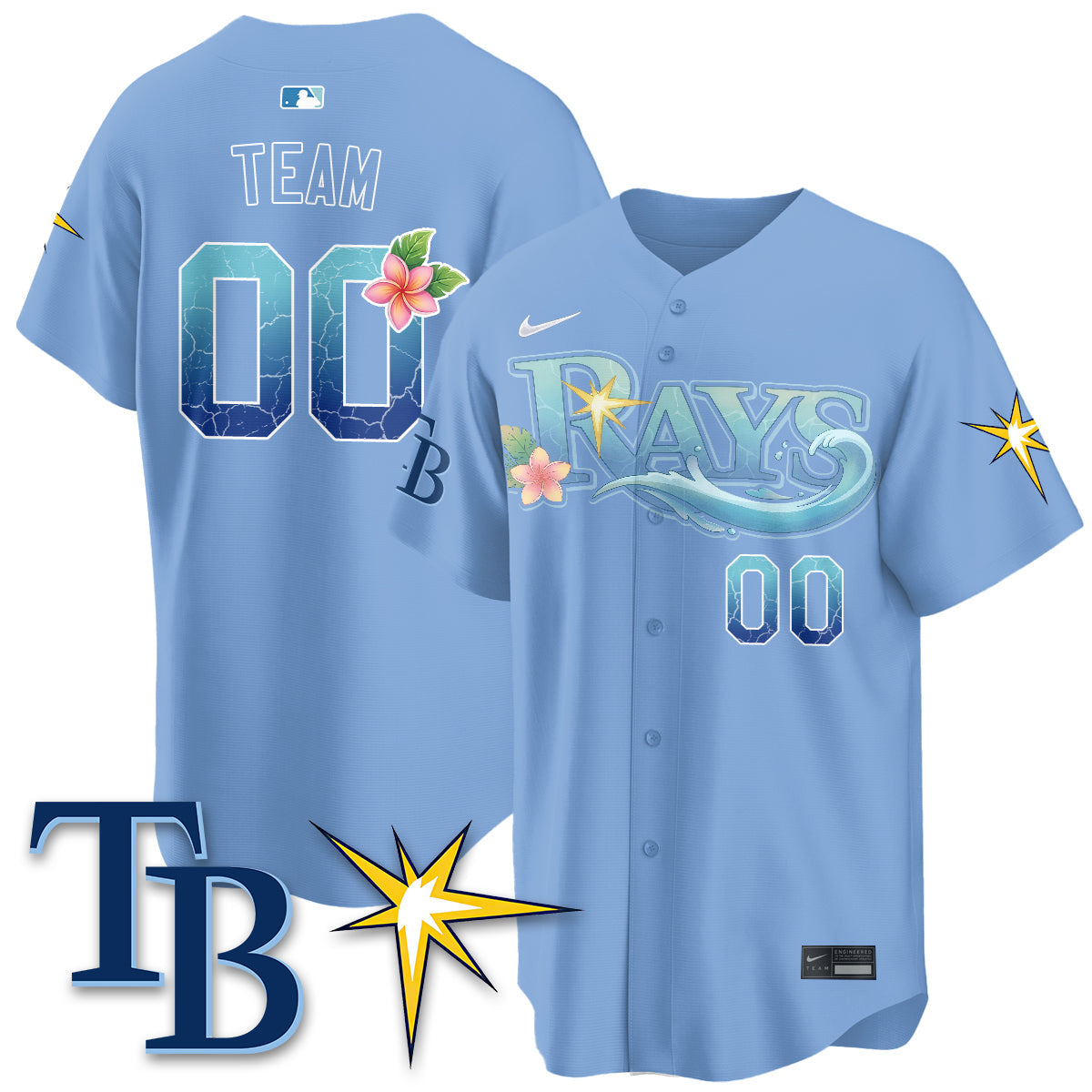 TB Aloha Spirit Vapor Limited Jersey - Stitched-NQD