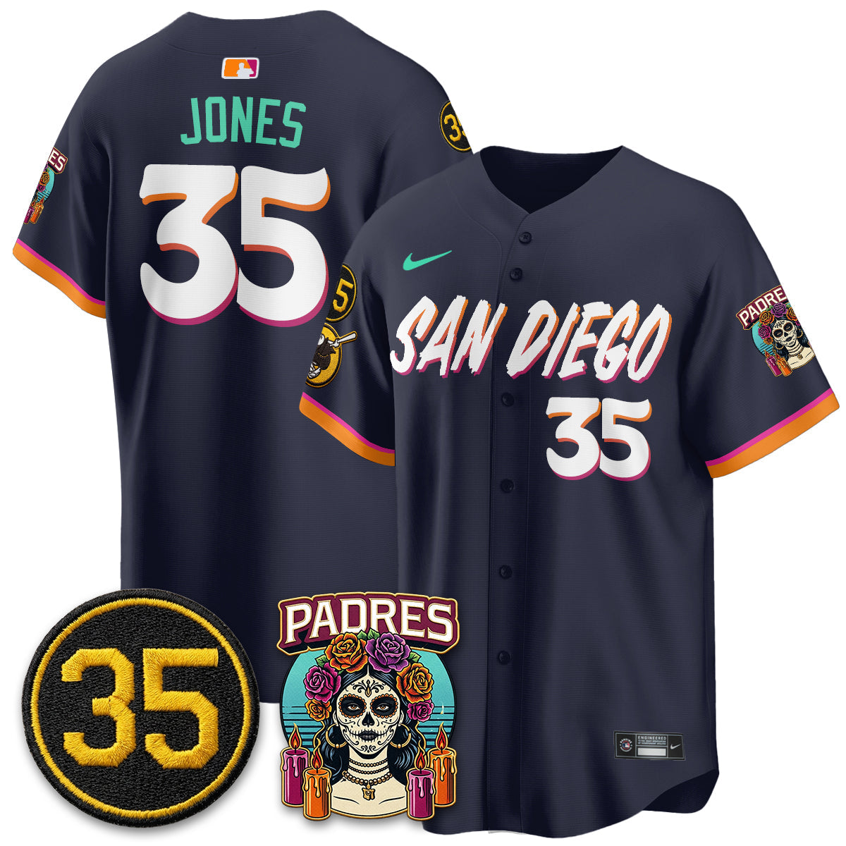 SD 2026 City Connect - Remembering Randy Jones Vapor Limited Jersey - Stitched-NQD
