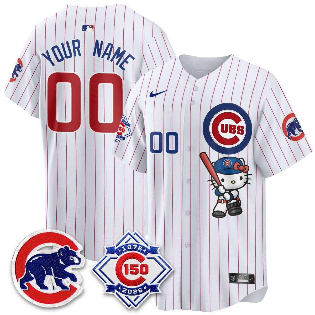 CHC x Meow KT Vapor Premier Limited Custom Jersey - Stitched-NQD