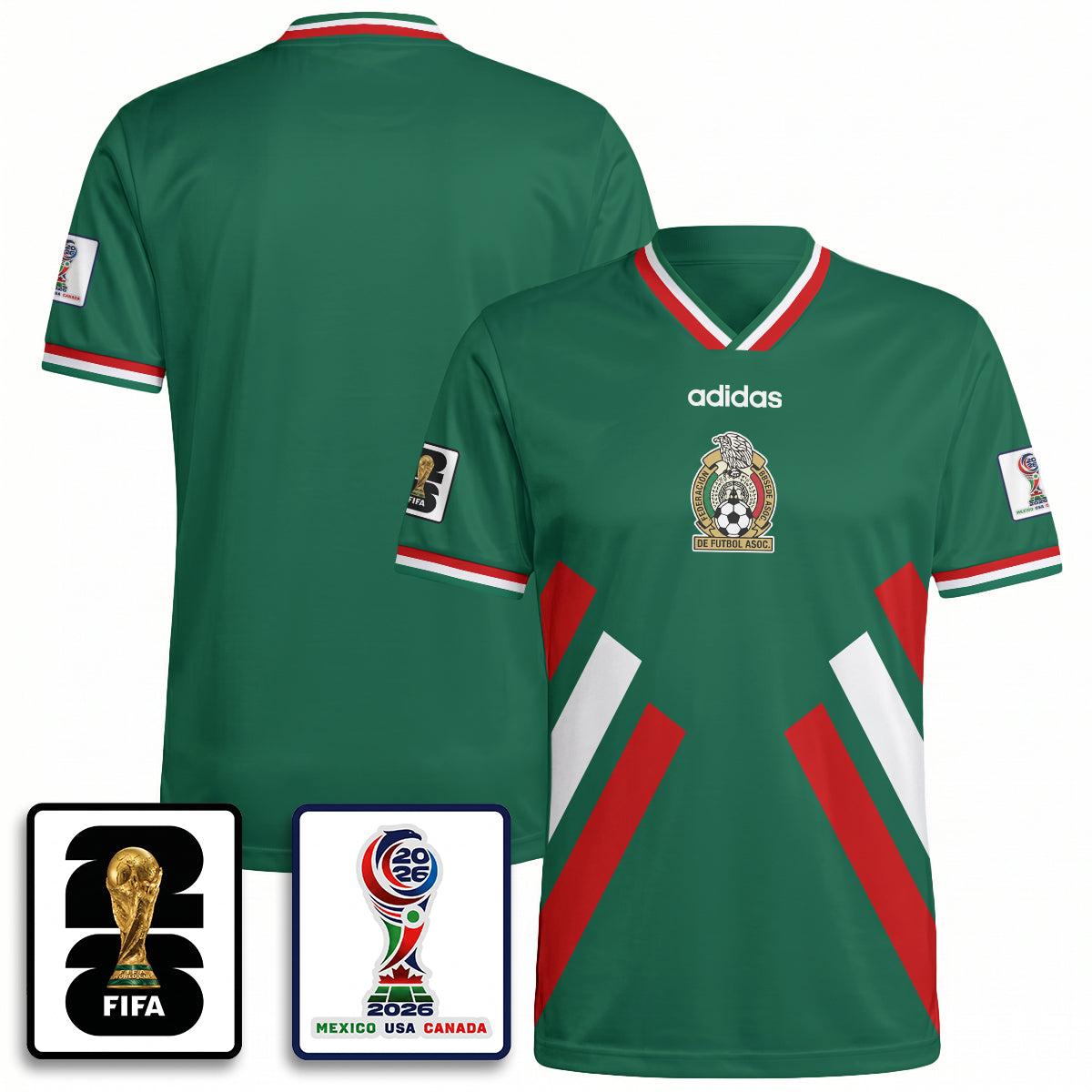 Mexico WC 2026 Fan Gear Version Jersey - Printed-NQD