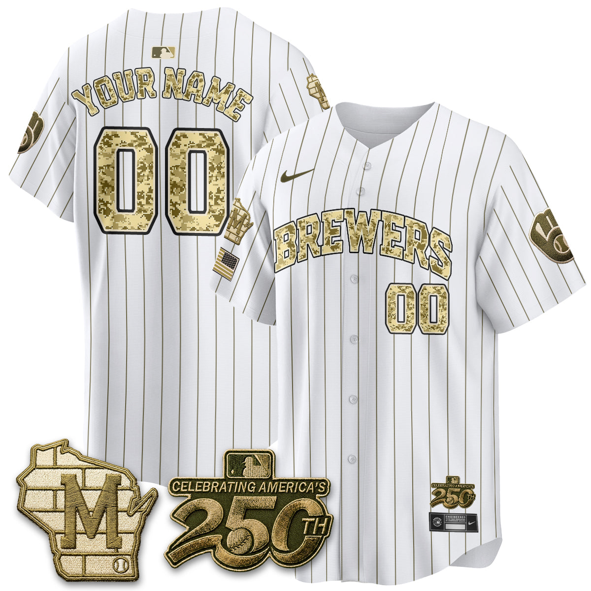 MIL Salute to Service 2026 Vapor Limited Custom Jersey - Stitched-NQD