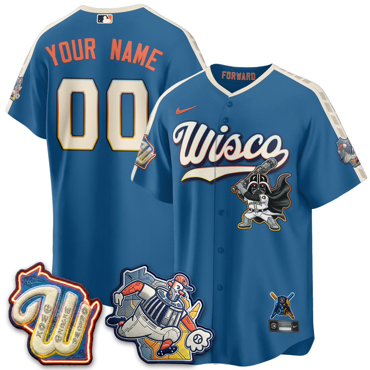 MIL x SW Limited Custom Jersey - Stitched-NQD